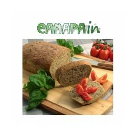 canapain - per pane alla canapa con semi di lino e fiocchi estrusi