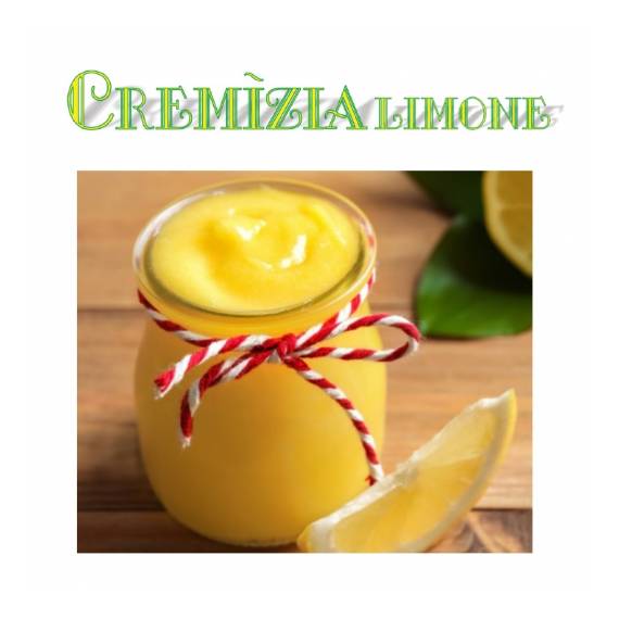 Cremizia al limone pronta all'uso